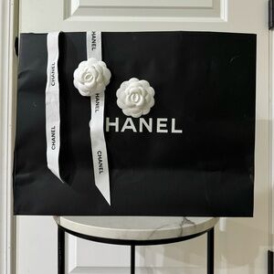 CHANEL Authentic  Paper Shopping Gift Bag